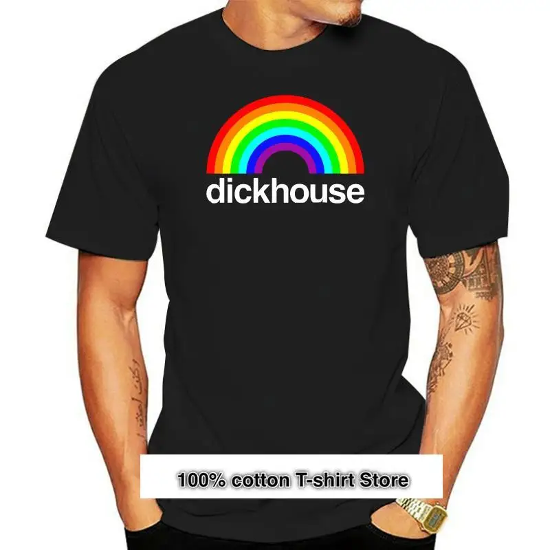 

Camiseta de Dickhouse para hombre, camisa informal fresca del orgullo, Unisex, de moda, talla holgada, 012373