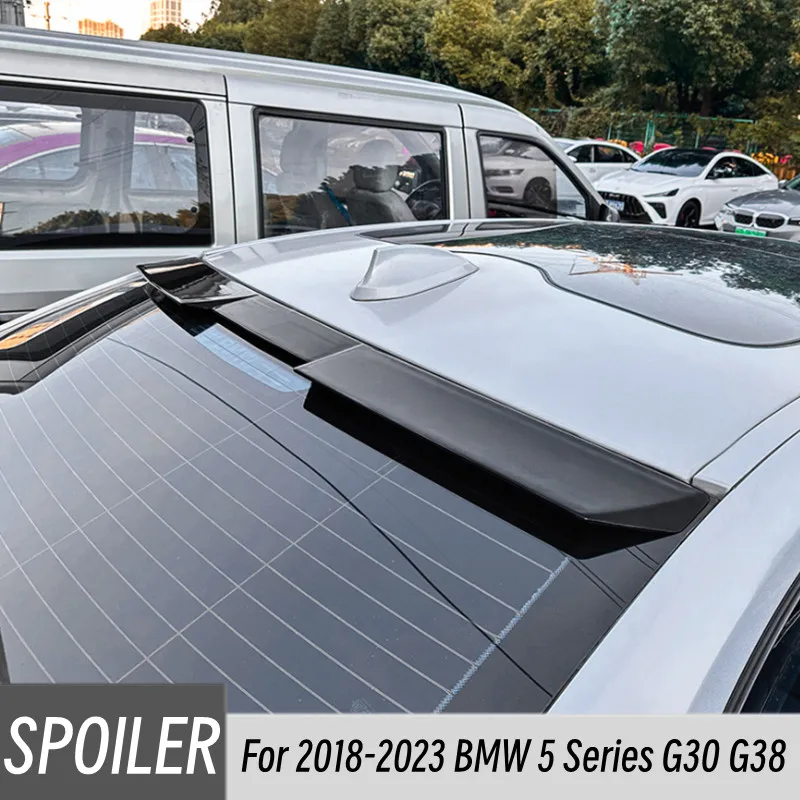 Для 2018-2023 BMW 5 серии G30 G38 540i 530i 520i Автомобильный задний окно спойлер на крыше