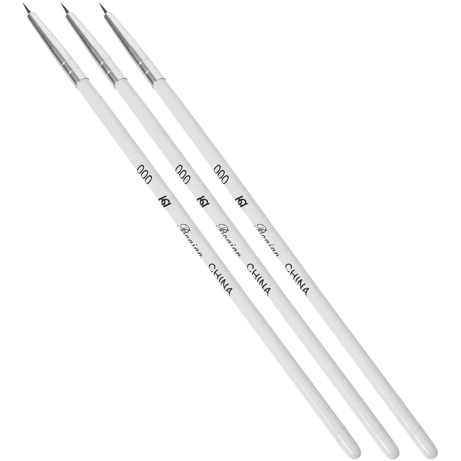 

3pcs Nail Drawing Brushes Nail Brushes Nail Gel Brush Pen DIY Nail Tools