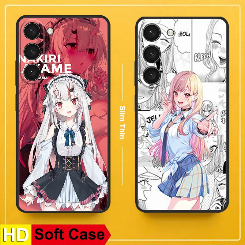 Чехол для Samsung Galaxy S23 Ultra чехол телефона 5G Мягкая силиконовая задняя крышка SM-S9110