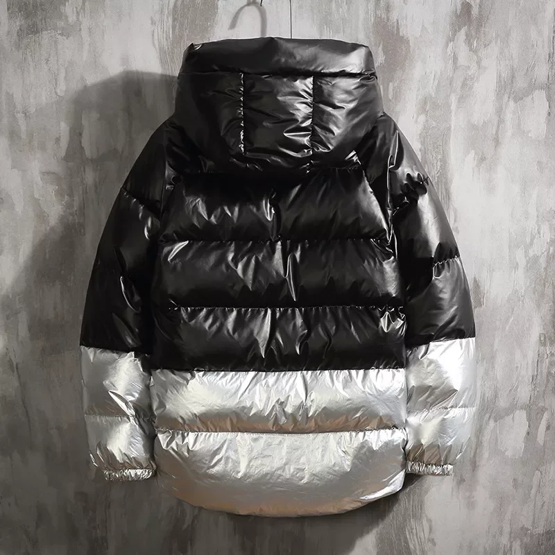 Casual Warm Hooded Coats Mens Fashion Outwear Windbreaker Thicken Parkas Casaco Masculino Men Clothing Winter Jacket Men