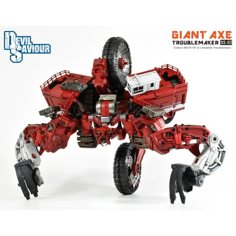 

New Stock Transformational Toy Demon Savior DS-02 Giant Axe Handmade Hobbies Collection Gifts