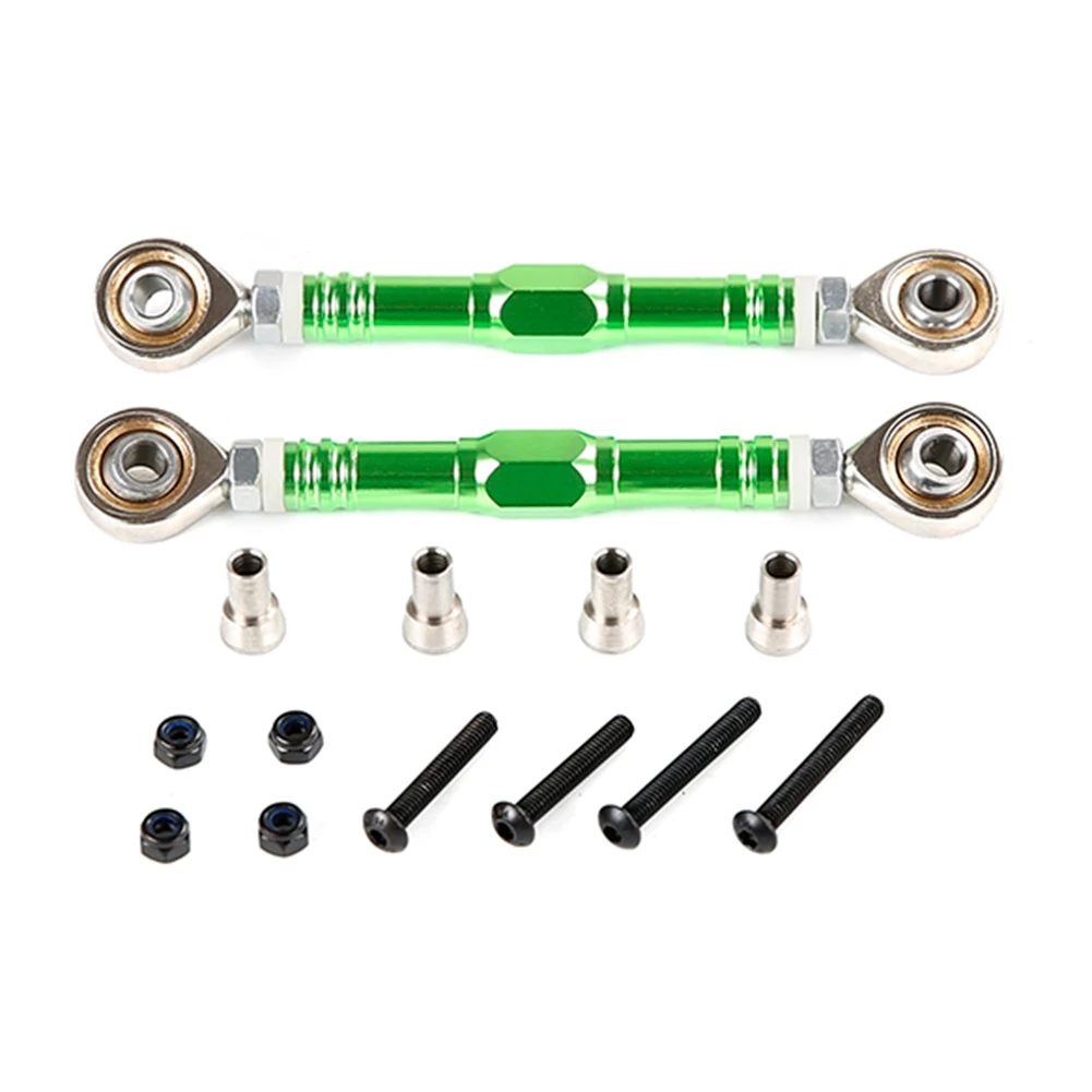 

CNC Metal Tie Pull Rod Set for 1/5 HPI KM ROVAN BAJA 5B 5T 5SC SS Rc Car Toys Parts,Green