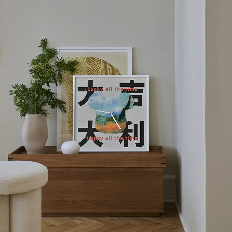 

Wall Clock Clock Nordic Style Home Living Room Decor Creative Bedroom Silent Clocks Living Room Decoration