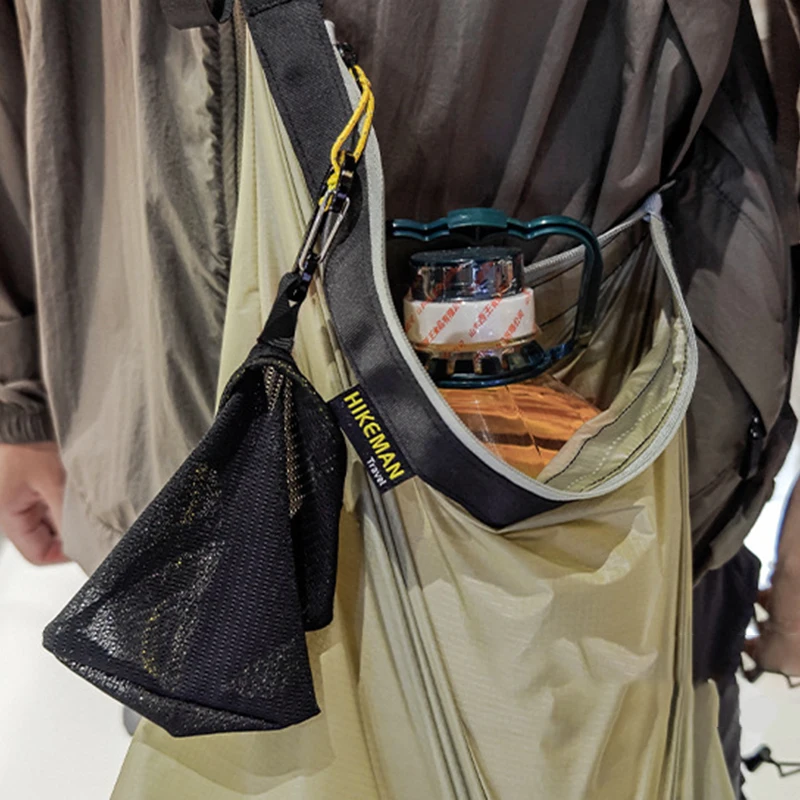 Водонепроницаемая складная сумка для покупок с силиконовым покрытием