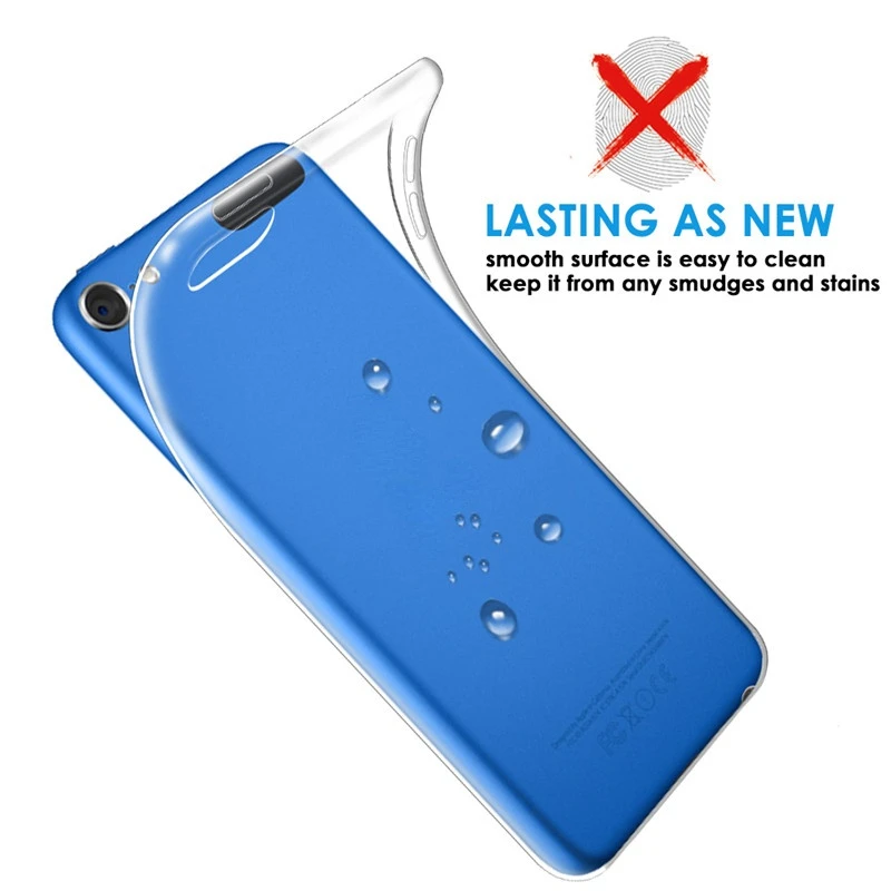 Transparent Soft TPU Case Sfor For Apple Ipod Touch 5 6 7 Case Slim Silicone Clear Protective For Ipod Touch 7 Back Capa Cover