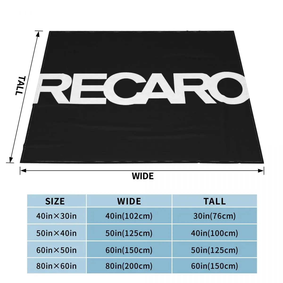 Одеяло с логотипом Recaro покрывало на кровать винтажные пушистые мягкие одеяла