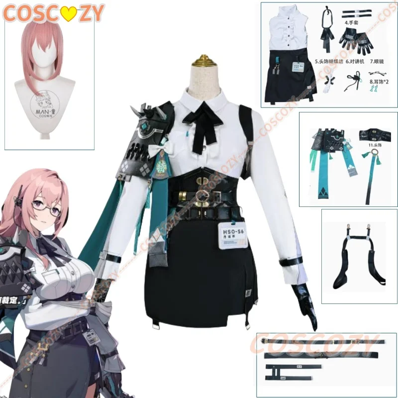 Zenless Zone Zero Tsukishiro Yanagi Косплей Платье