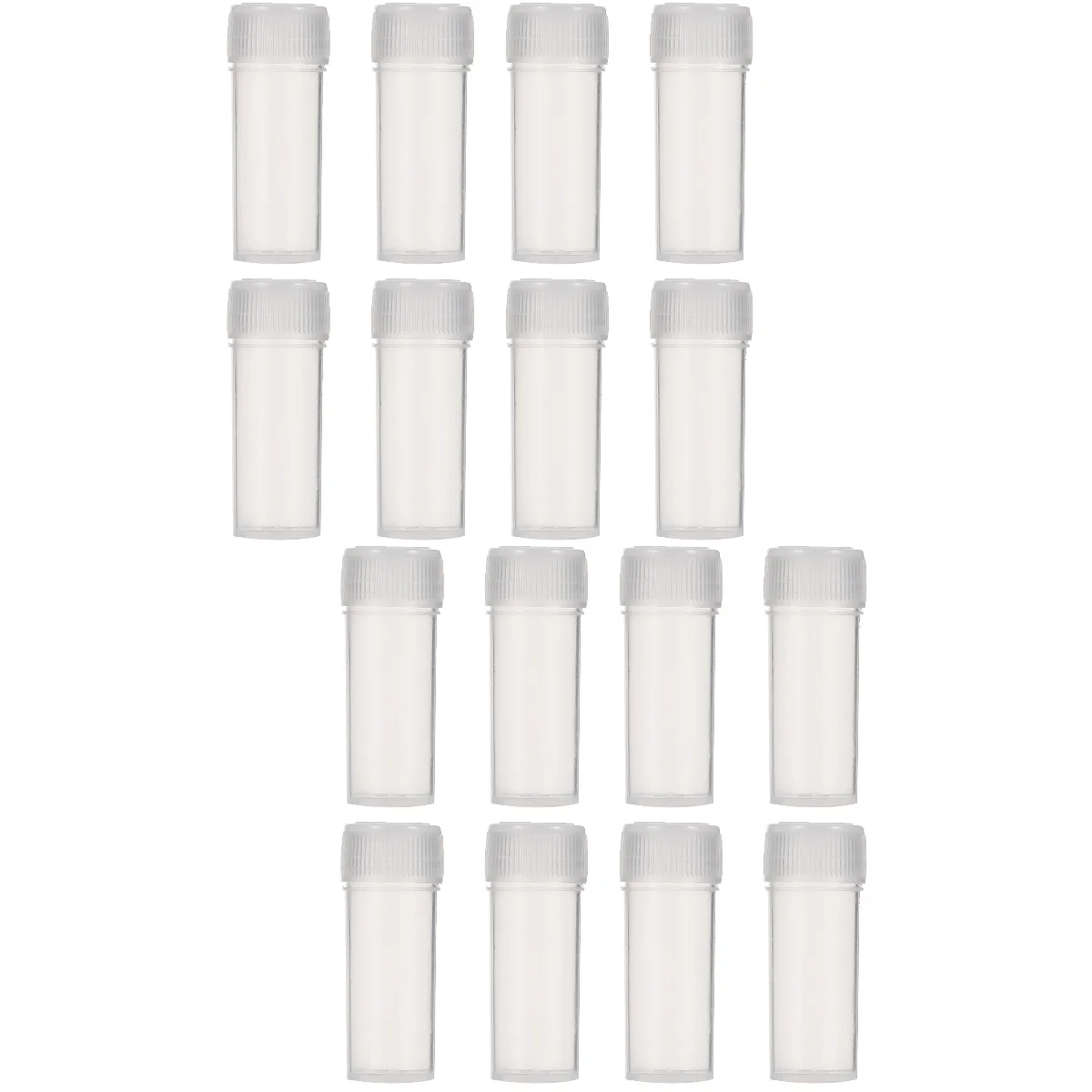 

200 pcs 5ML Transparent Plastic Bottles Essential Oil Bottles Refillable Bottles