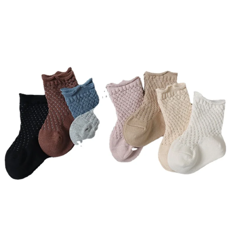 

Sock Autumn Breathable Infant Candy Color Sock Soft Toddler Stockings Fashion