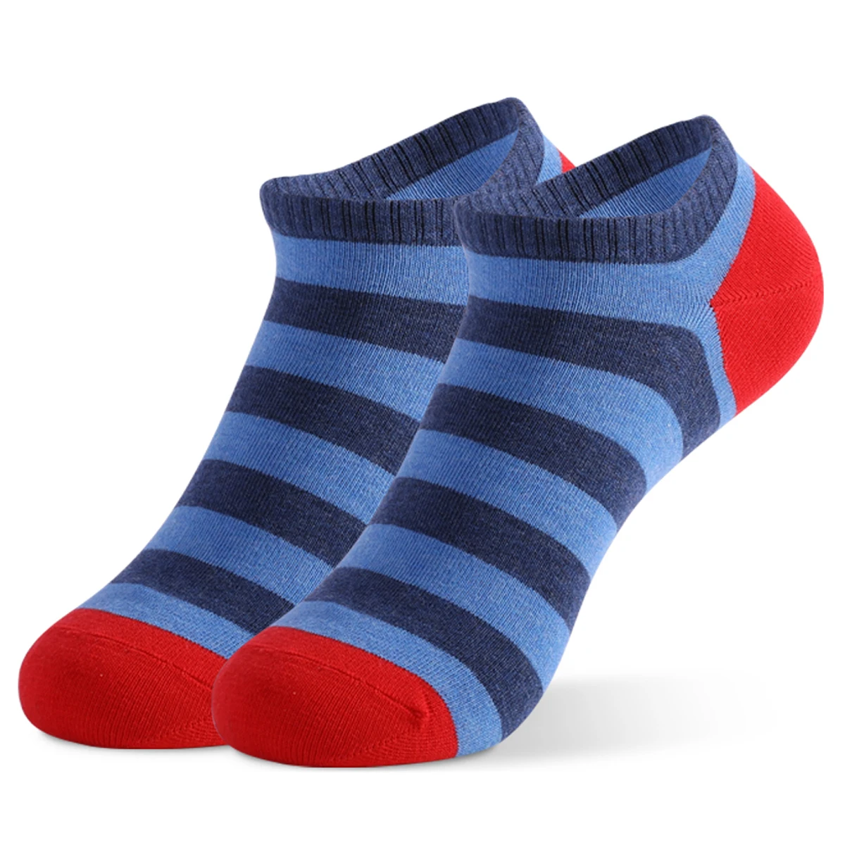 Носки мужские низкие однотонные дышащие хлопковые спортивные короткие забавные