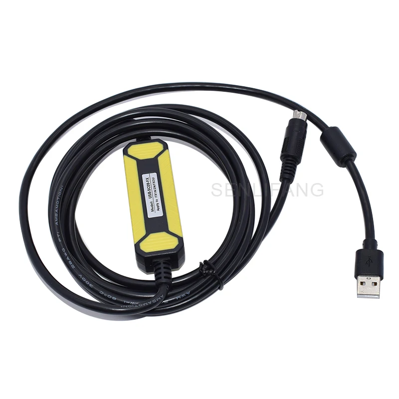 Фото Новый кабель программирования USB - SC09 - FX - USB FX1N - AW для mitsubishi PLC, кабель программирования FX2N FX3U №4