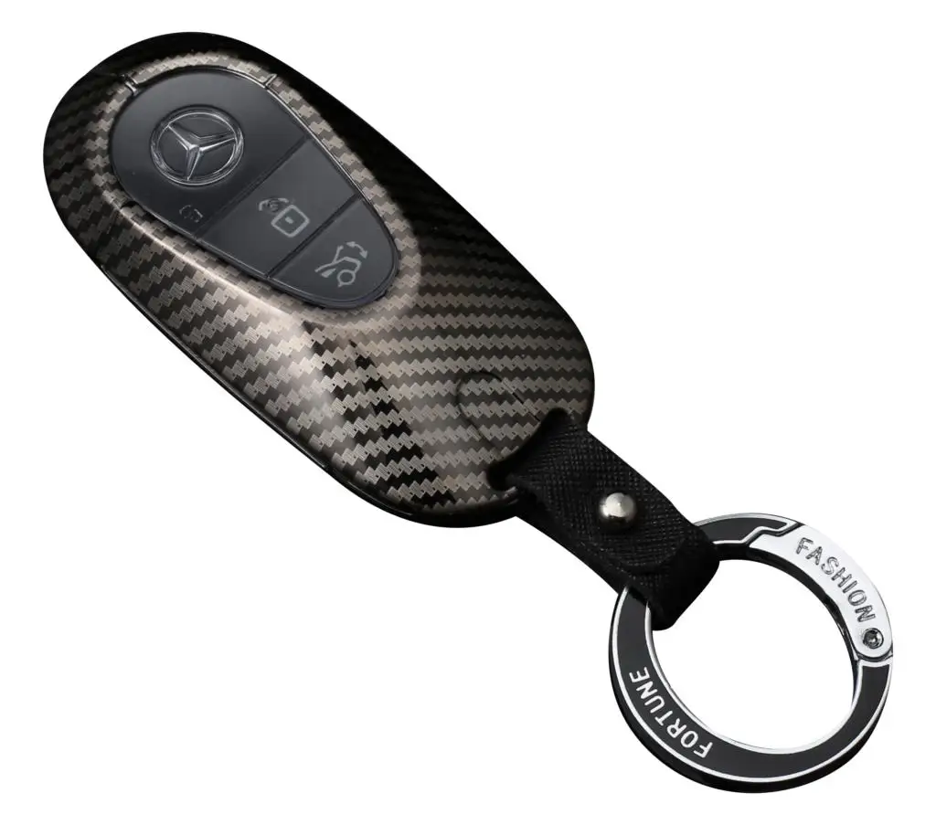 

Car Zinc Alloy Key Case Cover Holder For Mercedes Benz S Class W223 2020 2021 Car Interior Accessories