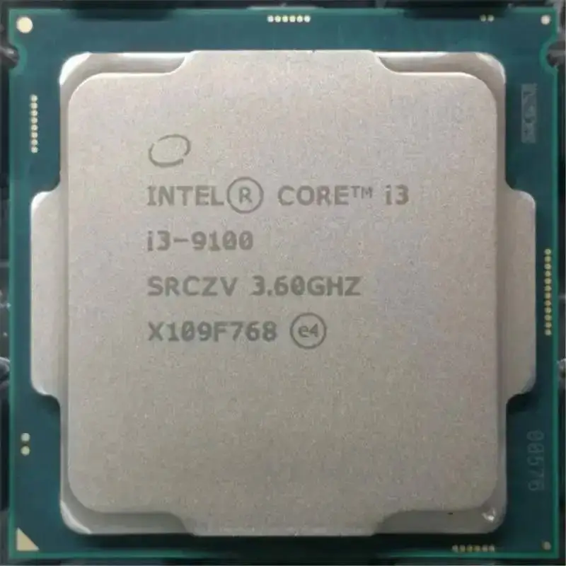 

Б/у процессор Intel Core i3 9100 3,6 ГГц четырехъядерный четырехпоточный процессор 65 Вт 6 Мб LGA 1151