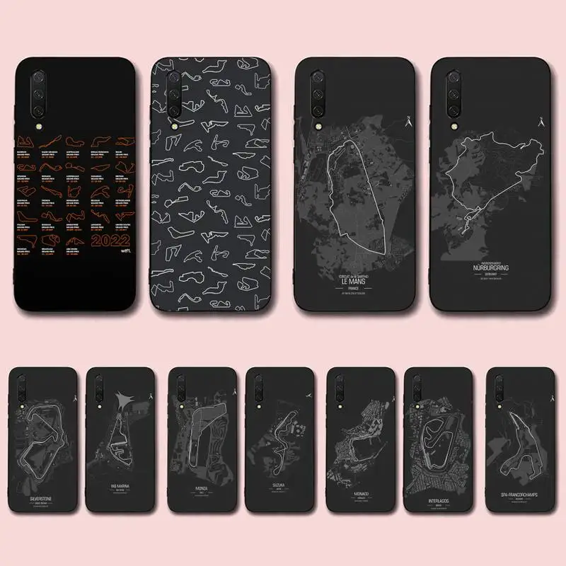 

Monaco Formula 1 racing circuit Phone Case for Xiaomi mi 5 6 8 9 10 lite pro SE Mix 2s 3 F1 Max2 3
