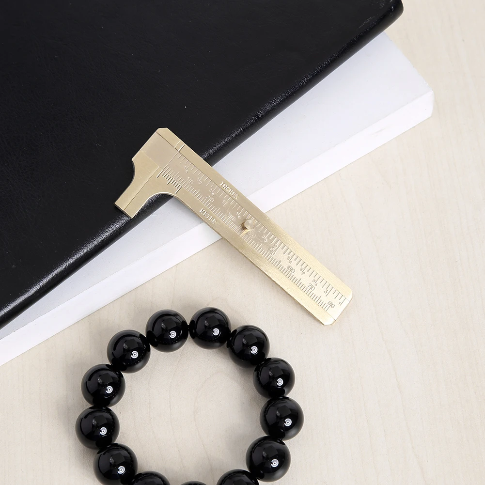 

Миниатюрный калипер с нониусом, карманная портативная линейка, двухуровневый измерительный инструмент для быстрого измерения, аксессуары