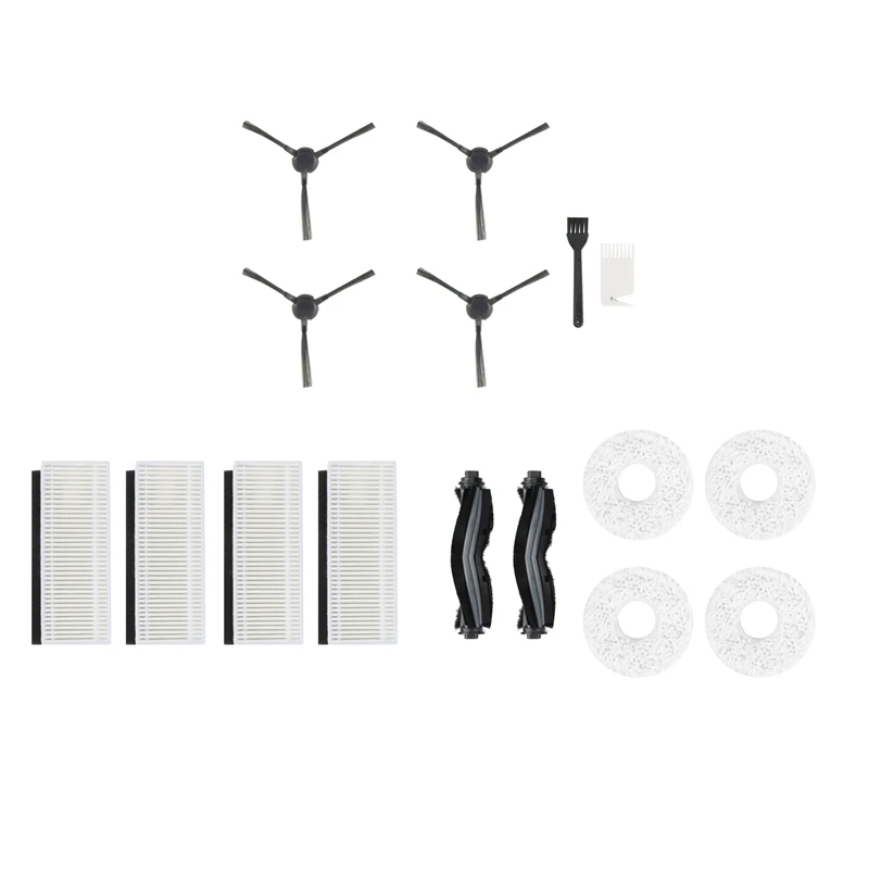 

Лучшие предложения, HEPA-фильтр, основная щетка, боковая щетка, присоска, швабра Для ECOVACS Deebot N9 +, самоочищающаяся деталь