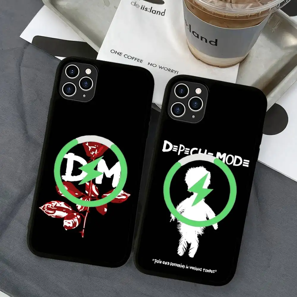 Фото Винтажный чехол D-Depeche M-Mode для MagSafe с магнитным креплением для iPhone 17 Air 16 15 14 13 12 11 Pro Max Plus с беспроводной зарядкой №3