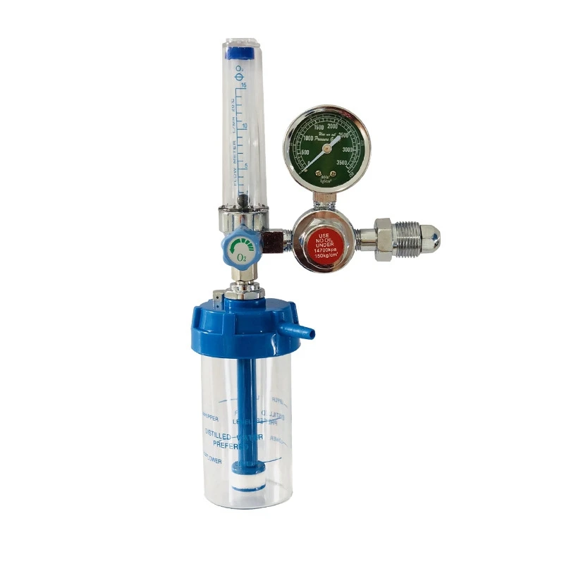 

Oxygen Pressure Reducing Valve Regulator G5/8 Flow Meter Absorber Buoy Type Inhalator Pressure Gauge For Inhalator