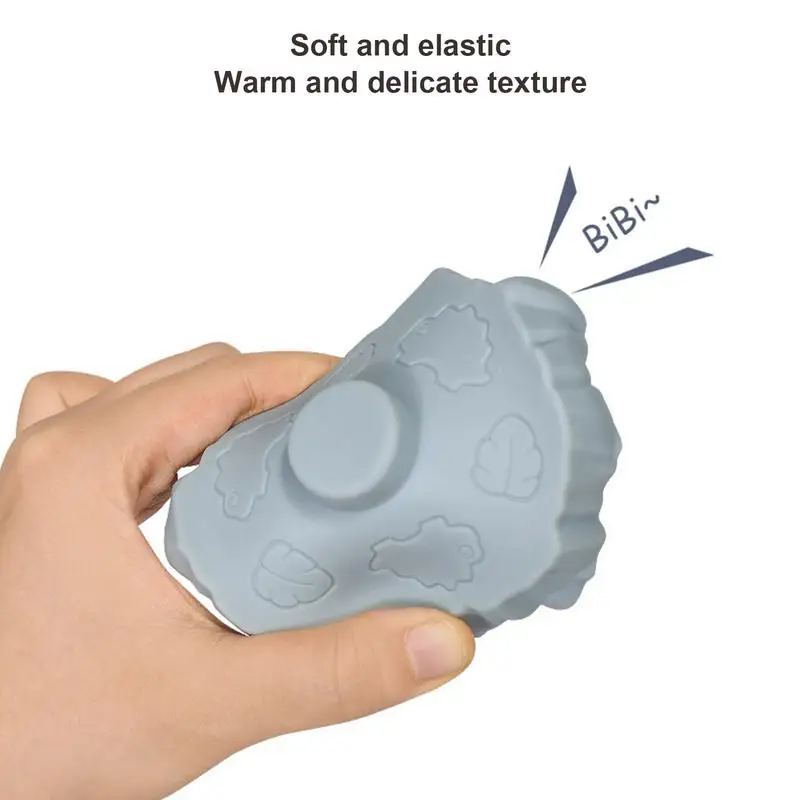 Силиконовые штабелируемые кольца игрушка динозавр вулкан игрушки