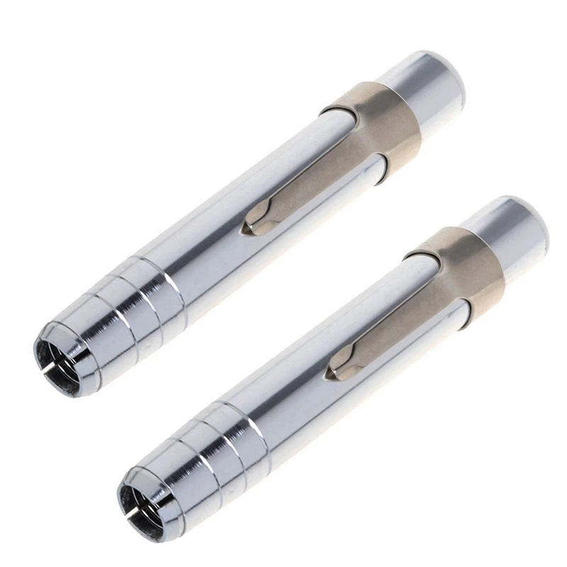 

6 PCS Silver Aluminum Alloy Chalk Keeper Holder