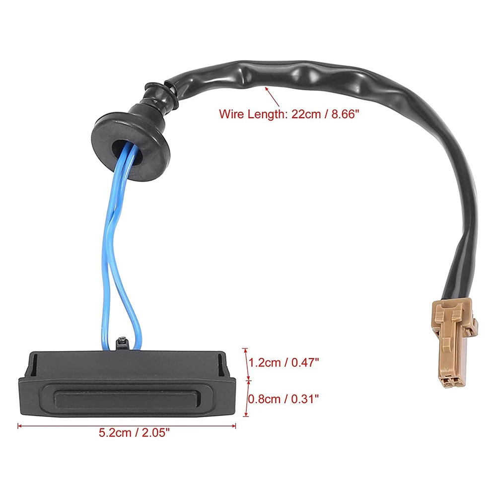 

Car Boot Tailgate Release Switch Rear Door Release Trunk Switch for Nissan Versa 2007-2013 25380-ED000