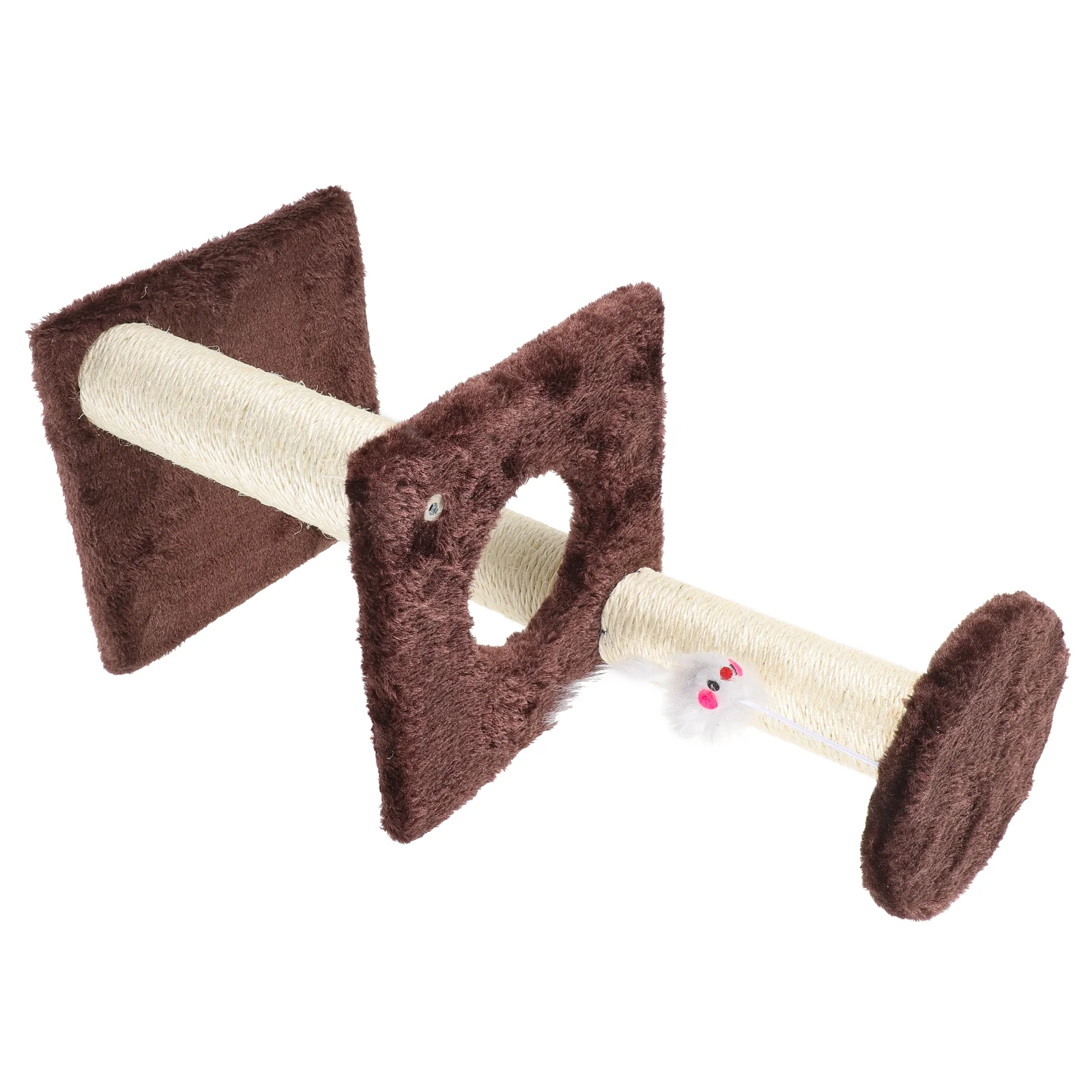 

Cat Climbing Frame Adorable Kitten Scratcher Decorative Daily Use Household Scratching Post Pet Pole Vertical