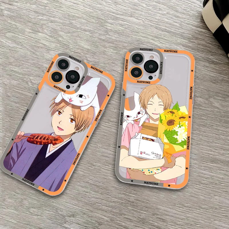 

Natsume Yuujinchou Phone Case For iPhone 14 13 12 11 Pro Max Mini X Xs XR 6 7 8 Plus SE 2020 Transparent Case
