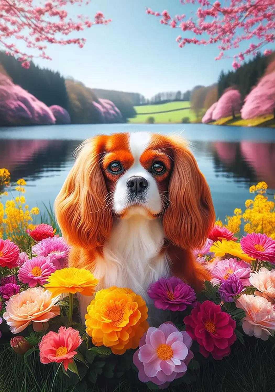 Бленхаймбург - флаг пружинного сада Best of Breed DCR