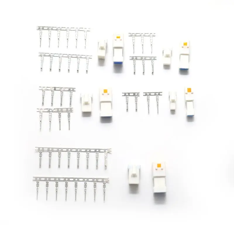 

1 Sets Automotive Connectors JST02R-JWPF-VSLE 2/3/4/6/8 Pin Waterproof Connectors Male and Female Butt Plugs