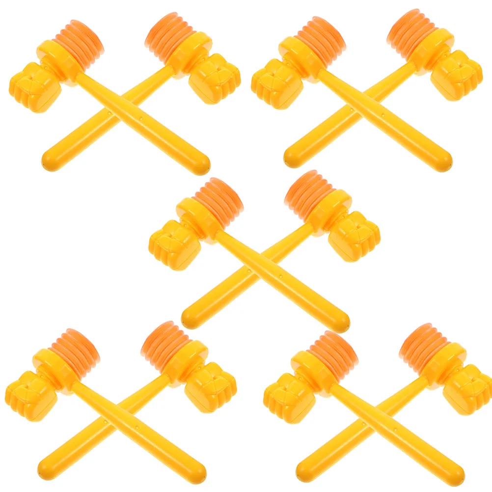 

15 Pcs Mini Hammer Childrens Toys Pounding Kids' Mallet Plastic Kiddery