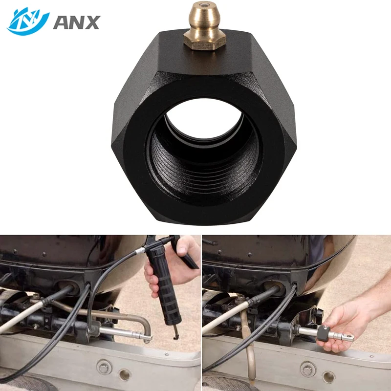 

ANX FSM068 Marine Steering Tube Cable Grease Nut for OMC 2861 Outboards Hydraulic Steering Golf Mk4 Jdm Boat Car Accessories Kit