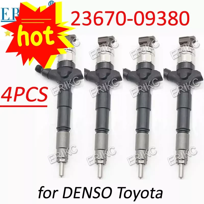 2367009380 Форсунка системы впрыска с общей топливной магистралью для DENSO 23670-09380 Toyota