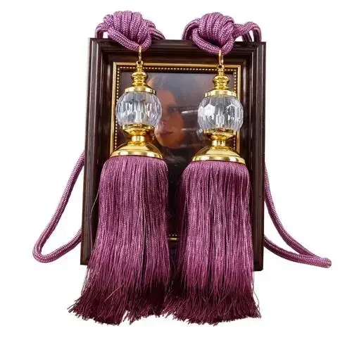 

1 пара занавесок с кисточкой, завязки с хрустальными бусинами, подвесные шарики, аксессуары для комнаты, держатель, пряжка, веревка, бандаж, завязка на окно