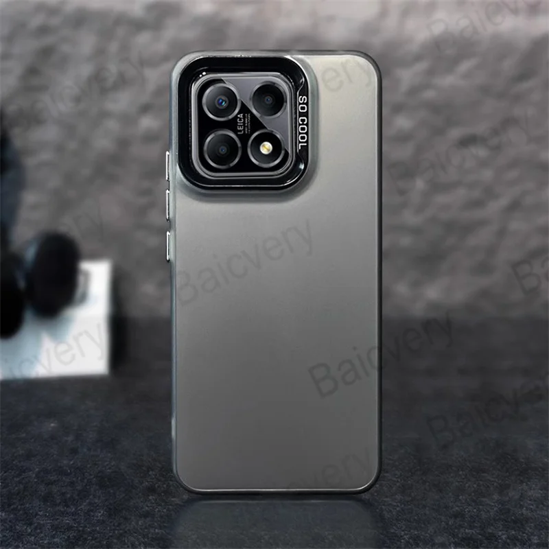 Капы для Honor X6B X8B X6 X6S X8 5G 4G цветной матовый защитный чехол IMD с защитой от