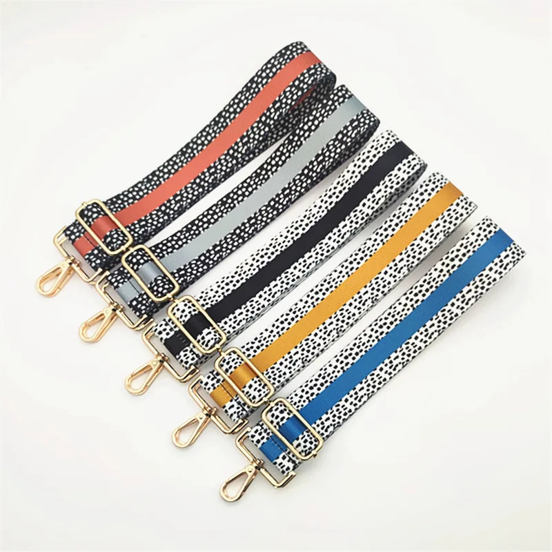

Stripe Bag Strap for Crossbody Bag Women Shoulder Bag Belt Adjustable Wide Strap Bag Part Accessories Female Messenger Bag Strap