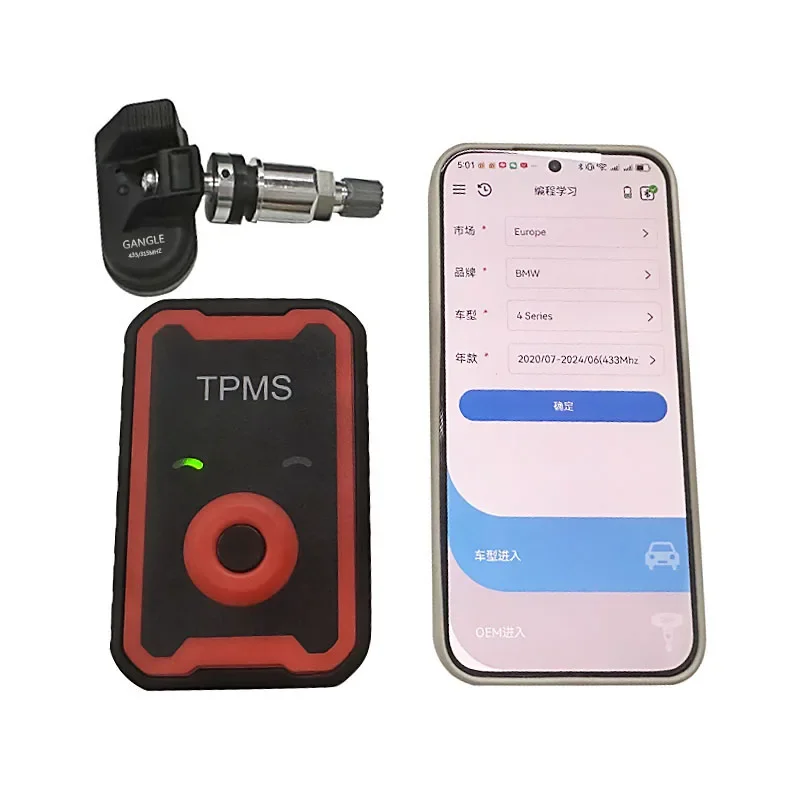 20 шт. 433 315 МГц TPMS GANGLE Sensor инструменты для ремонта шин сканер контроль давления в