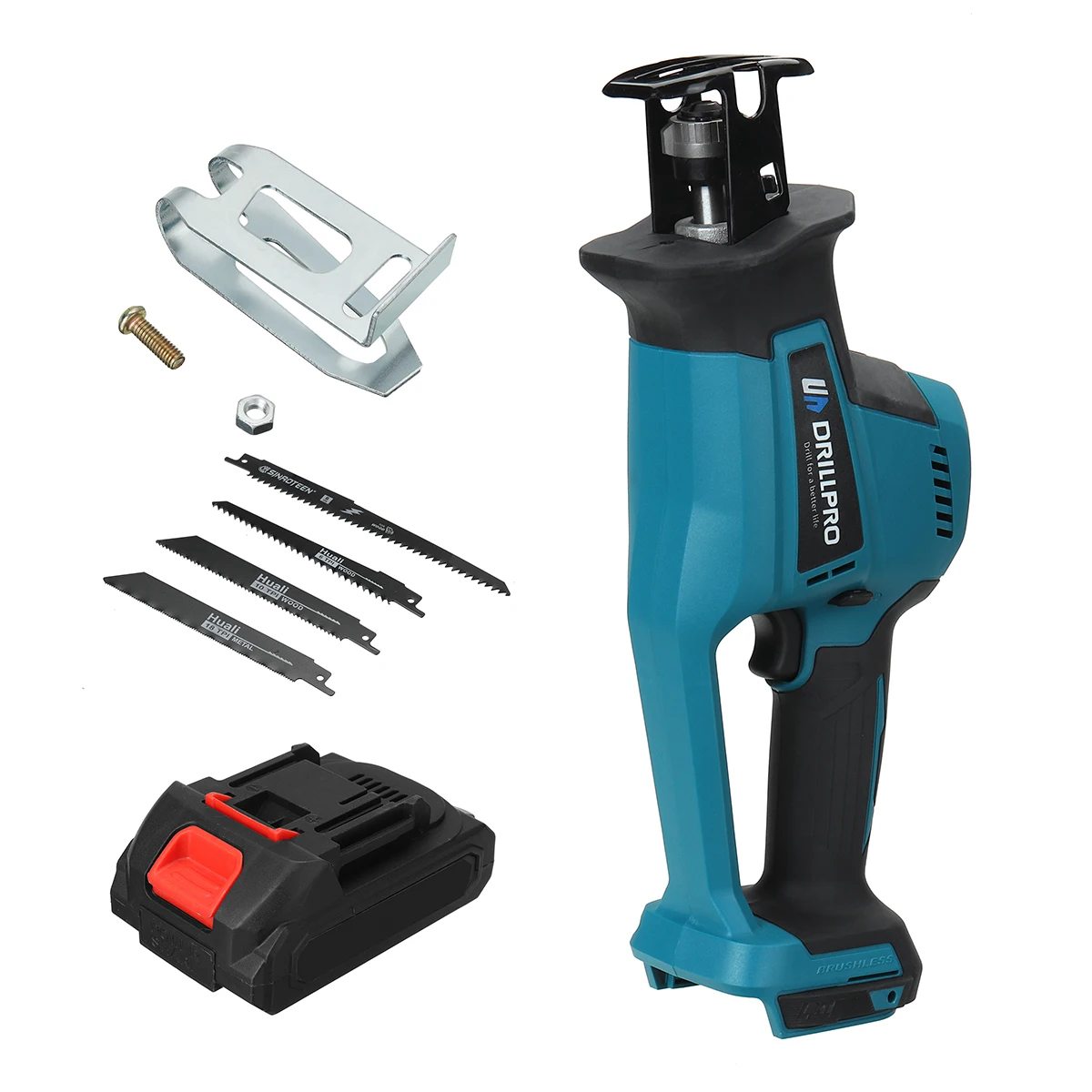 

Drillpro Бесщёточная аккумуляторная сабельная пила