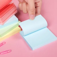 100 sheets fluorescent color self stick notes portable memo pad sticky student notes bookmark office school note supplie