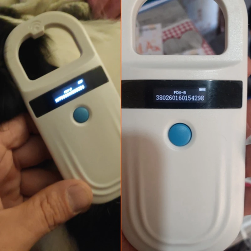 Считыватель ID-Карт RFID 134 кГц 125 перезаряжаемый сканер ID-чипа животного микрочипа