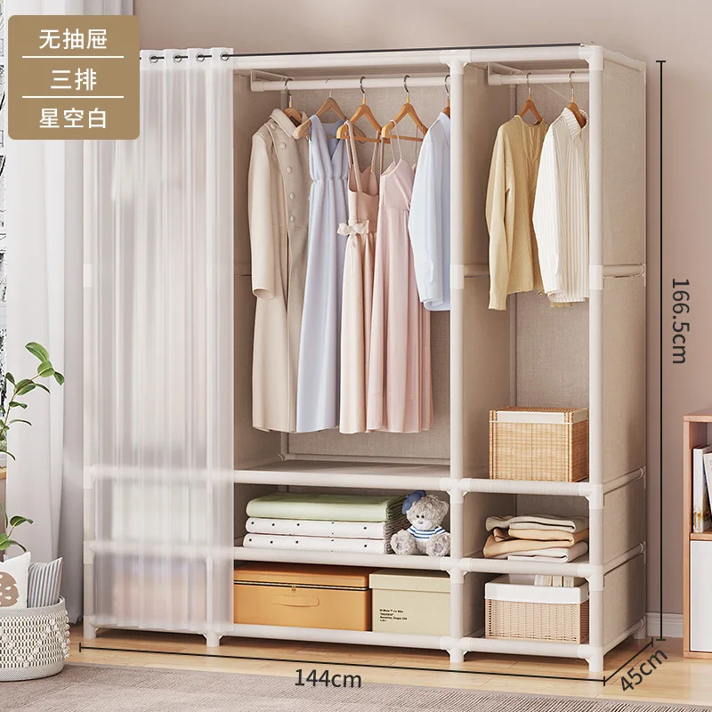 Шкаф от пола до потолка шкаф для спальни гостиной бытовой прочный подвесной