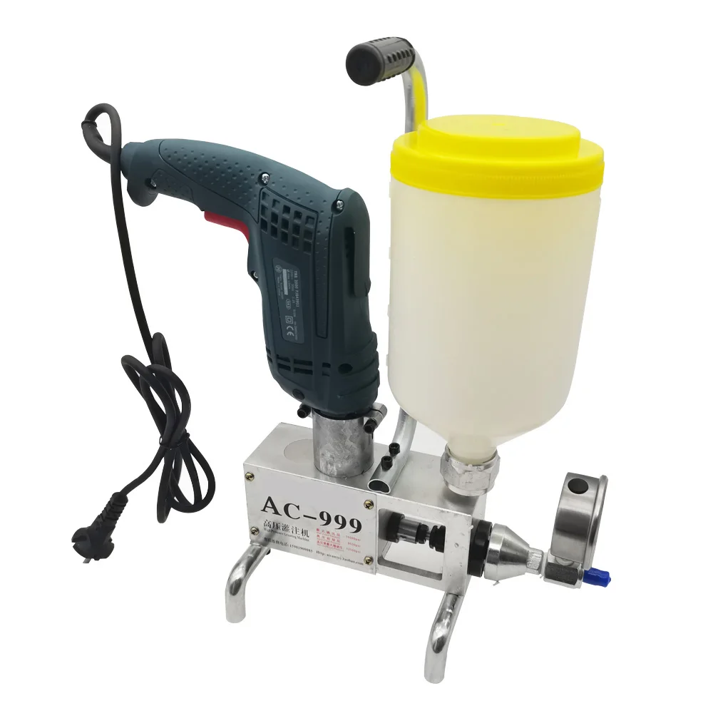 Инжекционный насос для эпоксидной смолы/полиуретановой пены стальной шланг