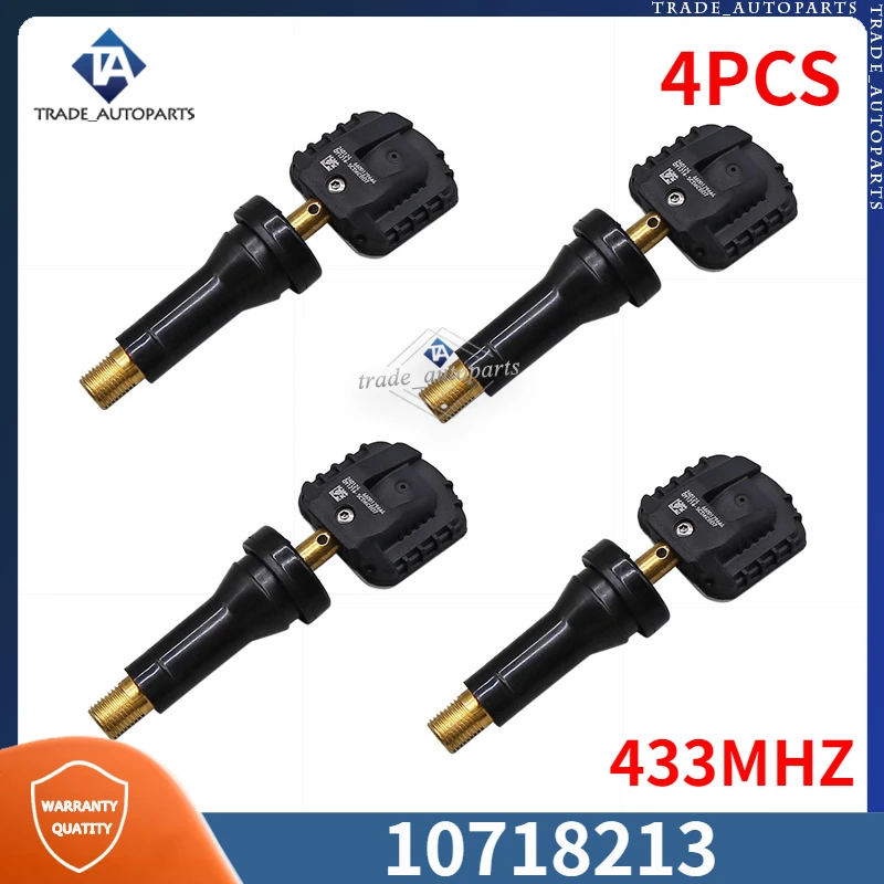 10718213 TPMS 433 МГц датчик давления в шинах 4 шт. для MG HS MG5 MG6 MG7 навигация RISING F7 ROEWE IMAX8 Marvel