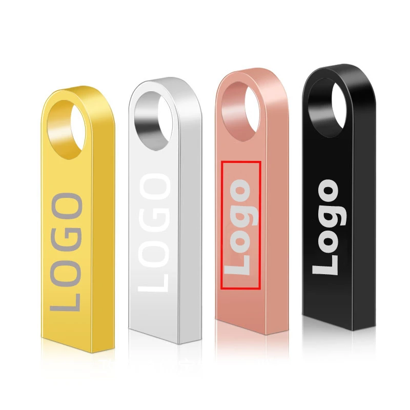 

Металлический USB флеш-накопитель, 10 шт./лот, 128 ГБ, 64 ГБ, 32 ГБ, 1 ГБ, 4 ГБ, 8 Гб