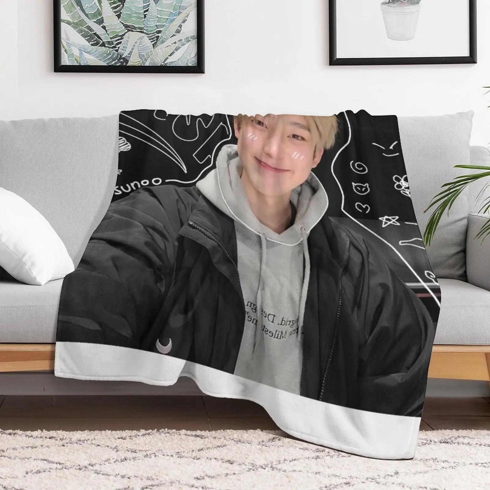 Декоративное одеяло sunoo винтажные одеяла для дивана