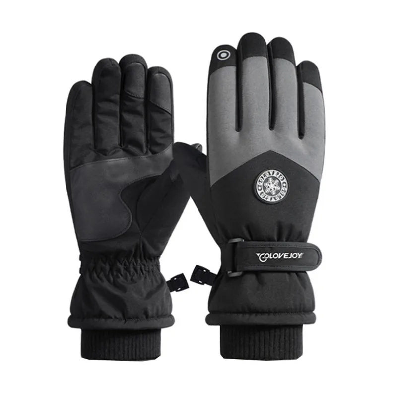 

Skiing Snowboarding Waterproof Touch Gloves Thinsulate Warm Touchscreen Cold Weather Winter Mittens Snowmobile Gloves Men Women