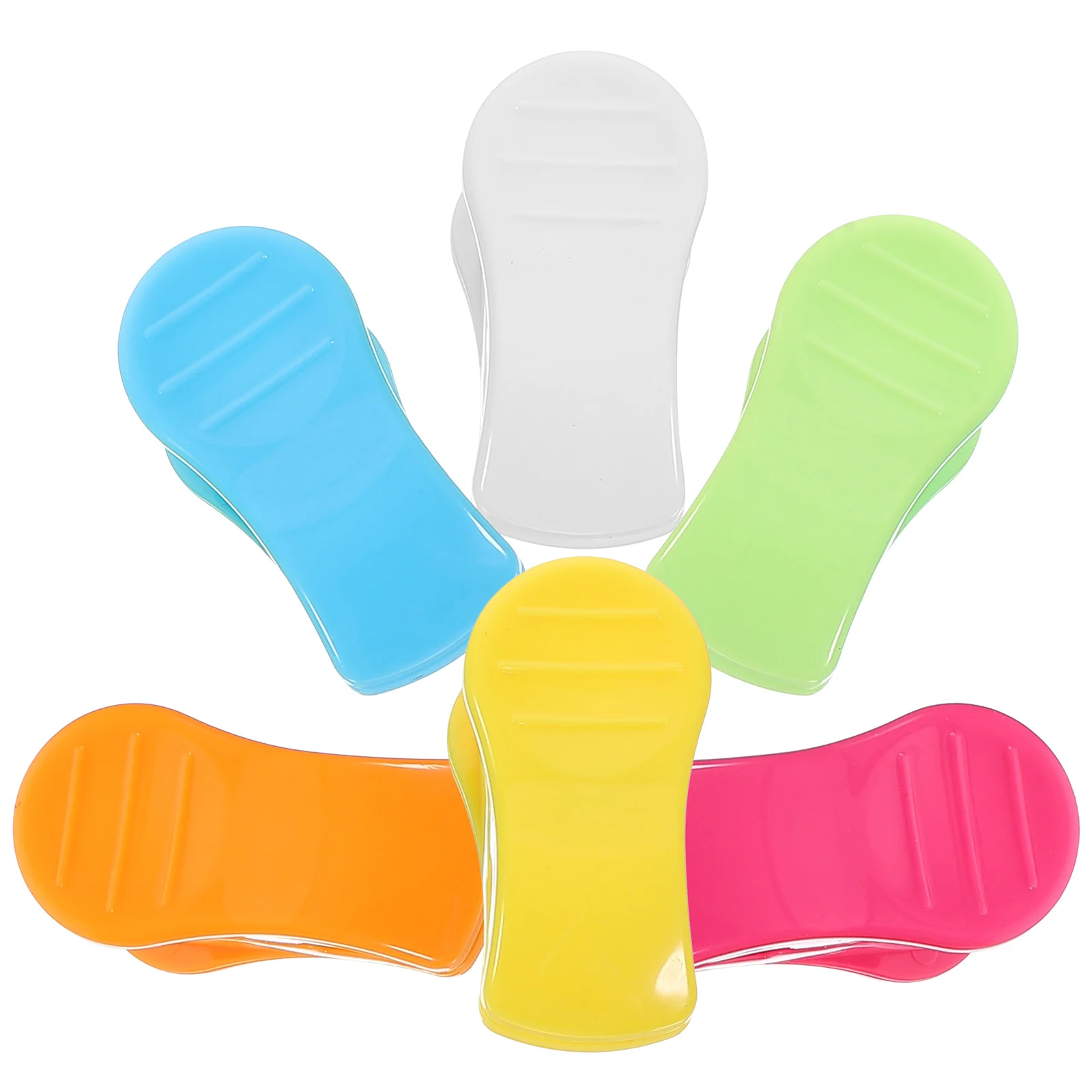 

6 Pcs Clothes Windproof Clip Ins Chip Clips Quilt Bag Food Plastic Mini Clothespins Small
