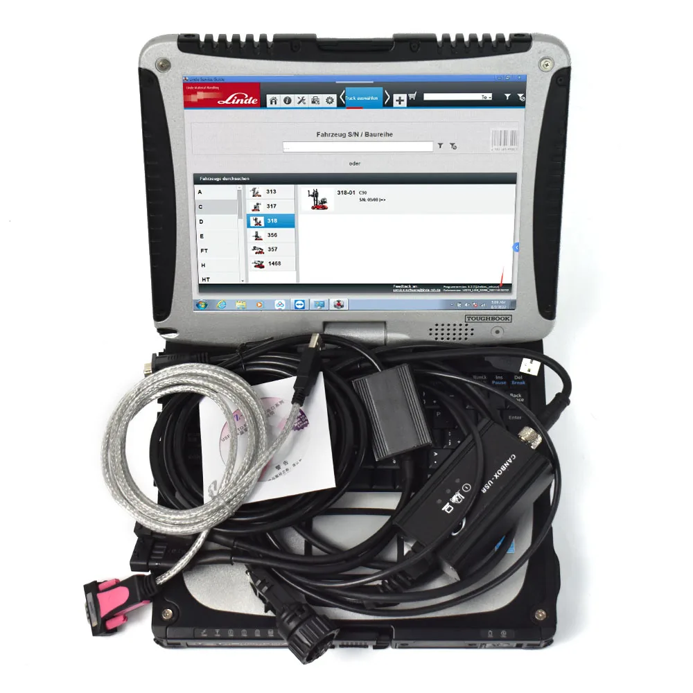 Вилочный погрузчик для Linde Canbox Doctor диагностический сканер Pathfinder LINDE LSG инструмент