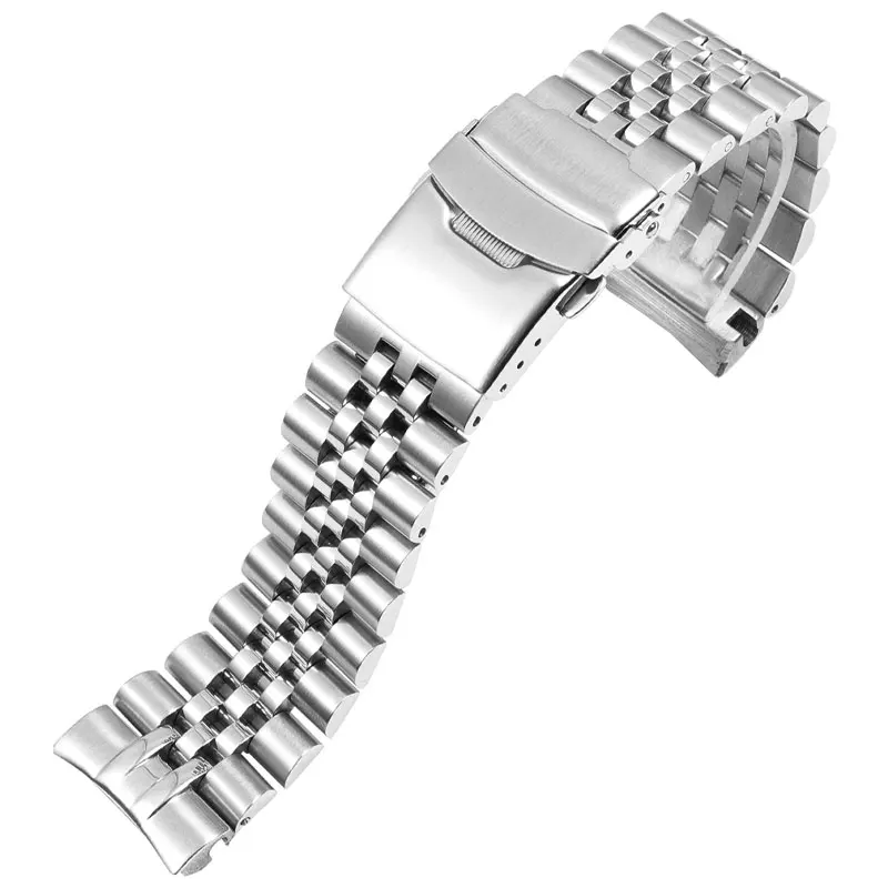 High quality stainless steel Watch strap is suitable for Seiko abalone SRPA21/SRP777/SRPC25/SRP773 arc mouth steel strip 22mm