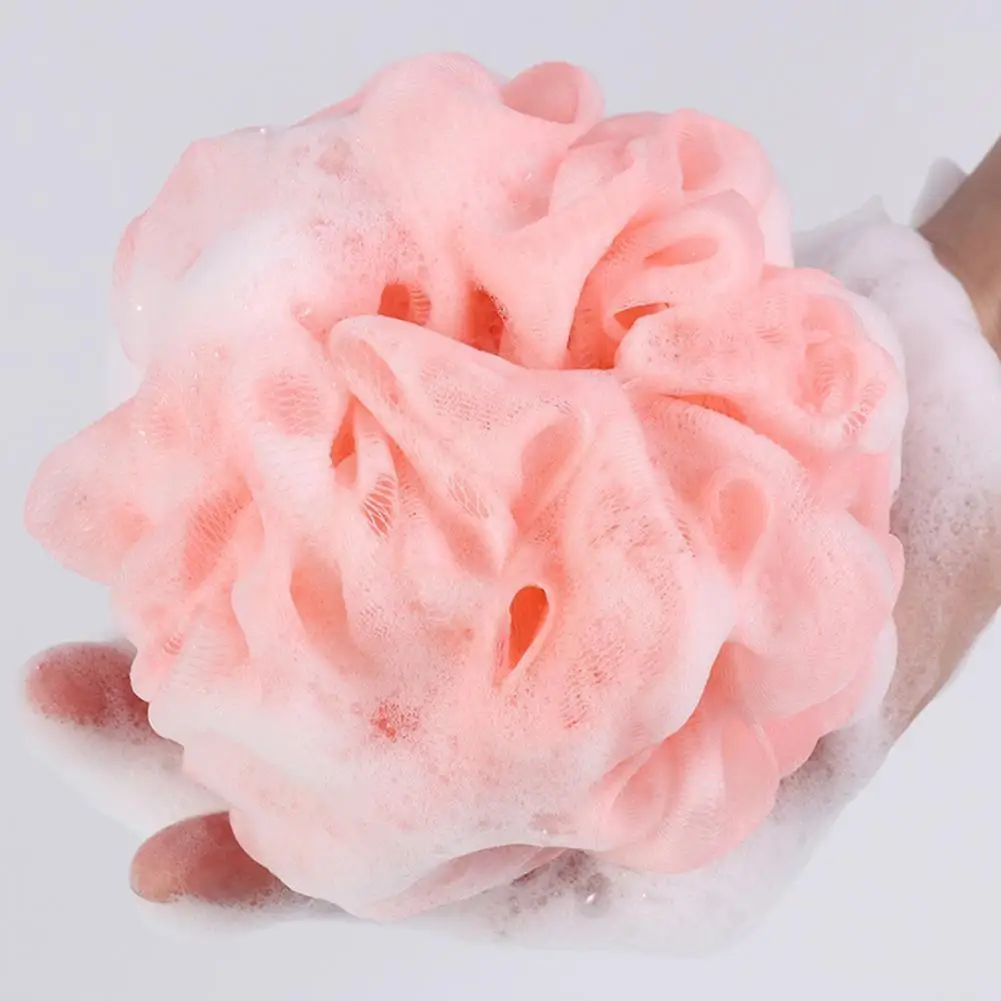 

Soft Mesh Bath Sponge Balls Nylon Cleaning Brush Shower Supplies Puff Exfoliating Cleaner Bath Bathroom Scrubbers Body Ball A2n4